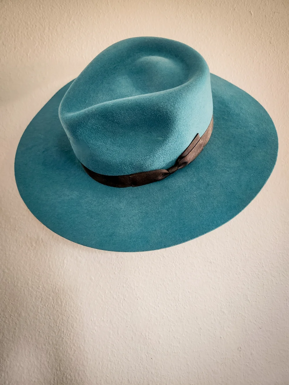 Cinch Women's Turquoise Wool Western Cowboy Hat Size Large L Wide Brim